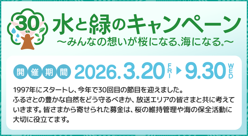KBC水と緑のキャンペーン