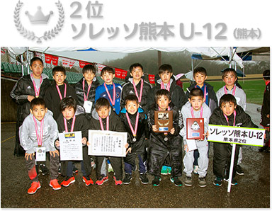 2位　ソレッソ熊本 U-12（熊本）