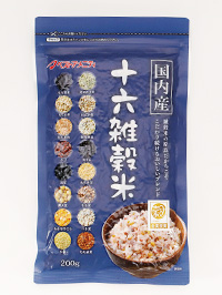 国内産十六雑穀米（黒千石入り）