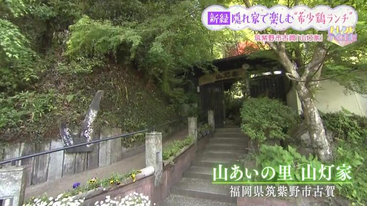 新緑に包まれる隠れ家ランチでリフレッシュ！『山あいの里 山灯家』（筑紫野市）【トレンド】
