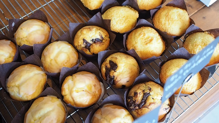 【毎日パン日和 vol.490】『One Dot Muffin.（ワンドットマフィン）』国産小麦使用のふんわりマフィン専門店（福岡市中央区）【福岡パン】
