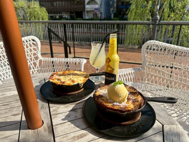 風にふかれて、ゆるやかに過ごす。川沿いカフェ『&G』で心ほどける時間を（福岡市博多区）【まち歩き】