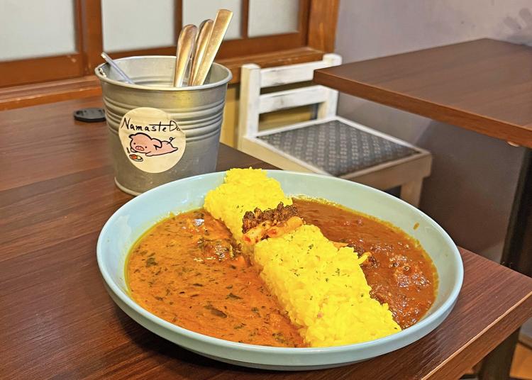 【まち歩き】『ナマステ堂カレーセンター』何度も通いたくなる、渡辺通・サンセルコ地下のスパイスカレーランチ！