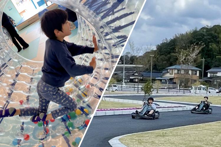 【2025公園リニューアル特集】本格ゴーカート＆屋内遊具完備！テーマパーク級の満足度『道の駅おおとう桜街道 ふれあい広場』(大任町)
