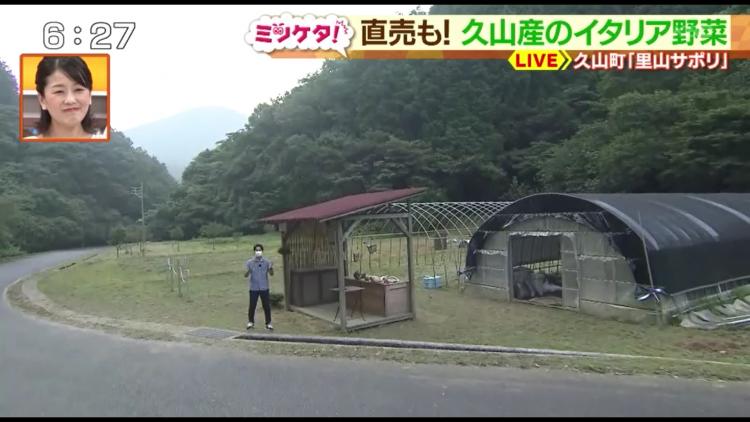 山の中に広がる里山サポリ　ここから全国へ出荷される