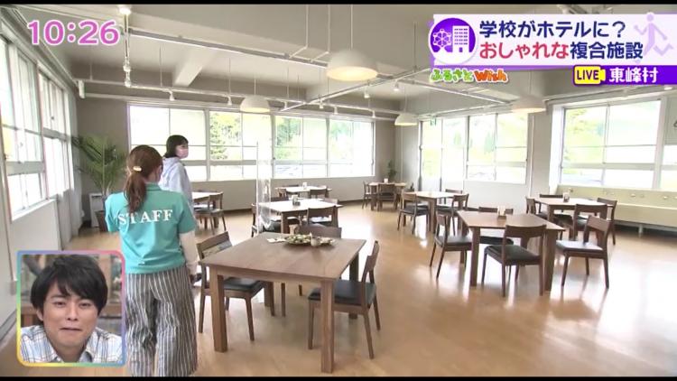 給食室をレストランにリノベーション