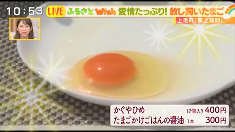 ぷっくり輝く黄身！TKGで食べたい「かぐやひめ」～ふるさとWish上毛町～