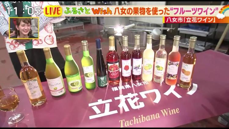 どれを飲もうか迷っちゃう！ 立花ワインのフルーツワイン～ふるさとWish八女市～